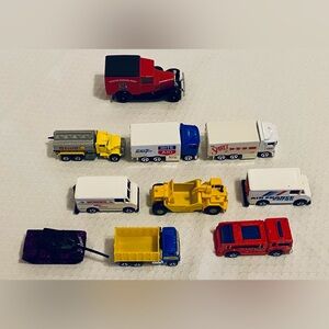 Mix Match Hot Wheels Matchbox Truck Assortment Toy Vehicle Set. Used.